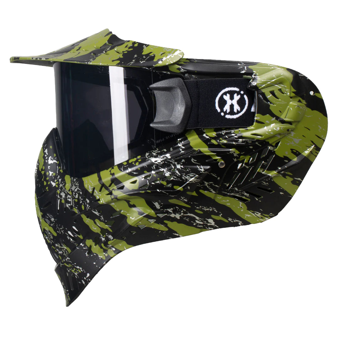 HSTL GOGGLE - FRACTURE BLACK/OLIVE - SMOKED LENS