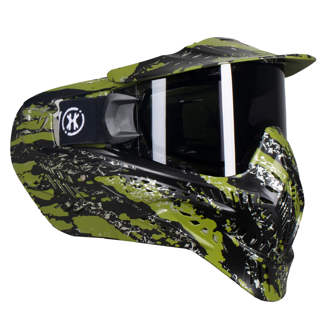 HSTL GOGGLE - FRACTURE BLACK/OLIVE - SMOKED LENS