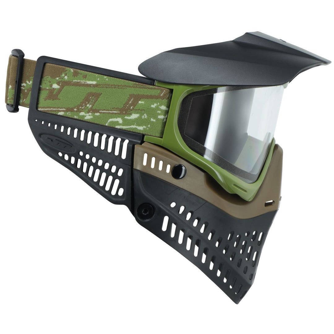 JT Proflex SE Goggles Clear Thermal Lens - Olive/Brown