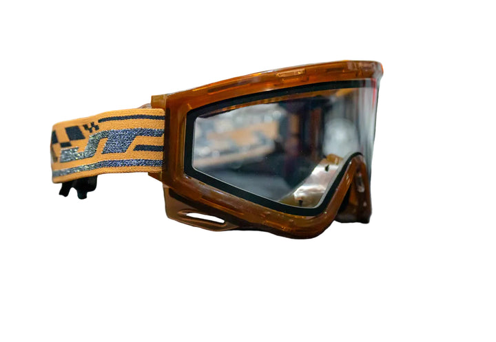 JT QLS - ICE Brown w Clear Lens and Strap