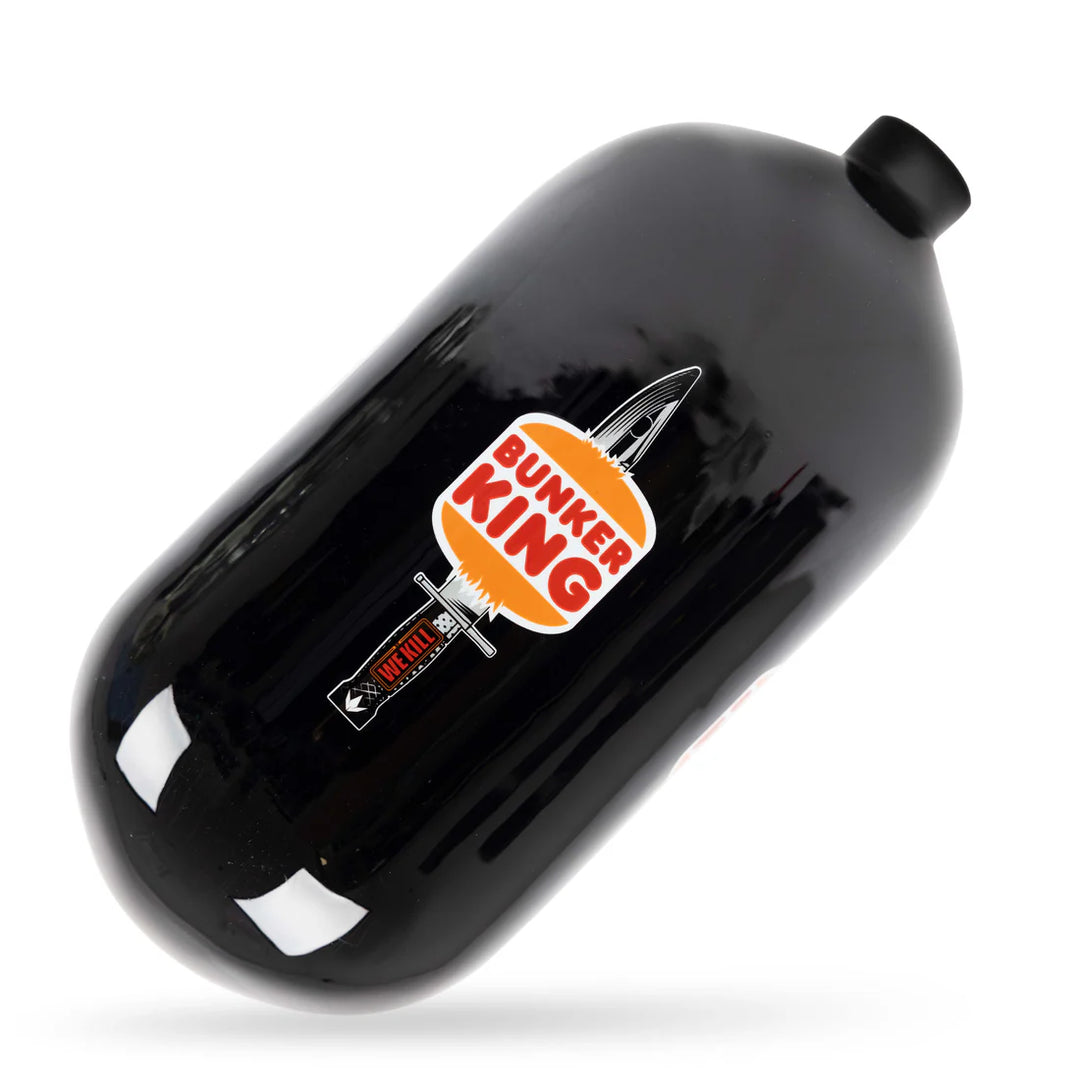 Bunkerkings FN Lite Air Bottle Only - 80ci 4500psi - Black BK Knife
