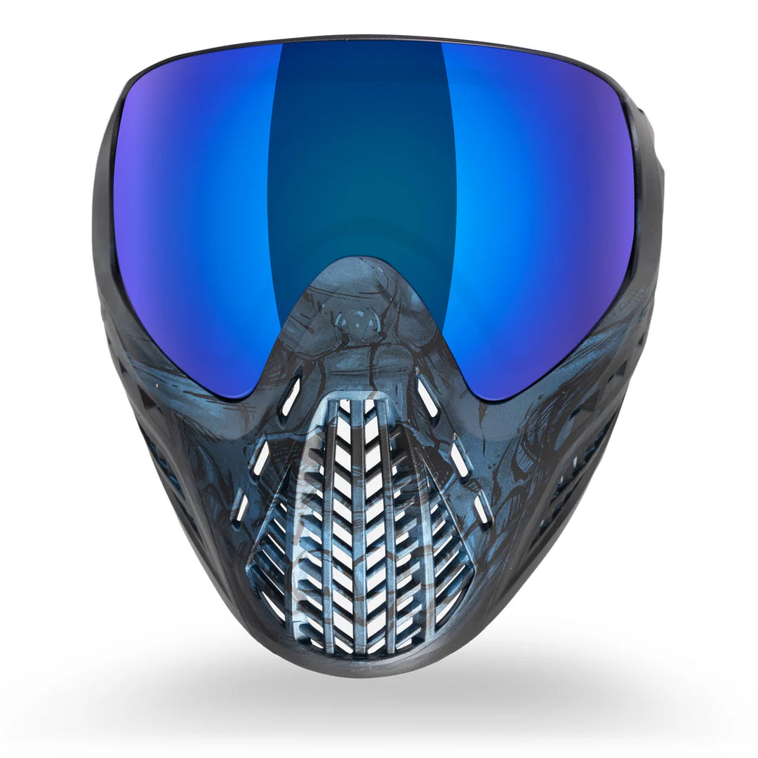 Virtue VIO Ascend Goggle - Cyan Skull