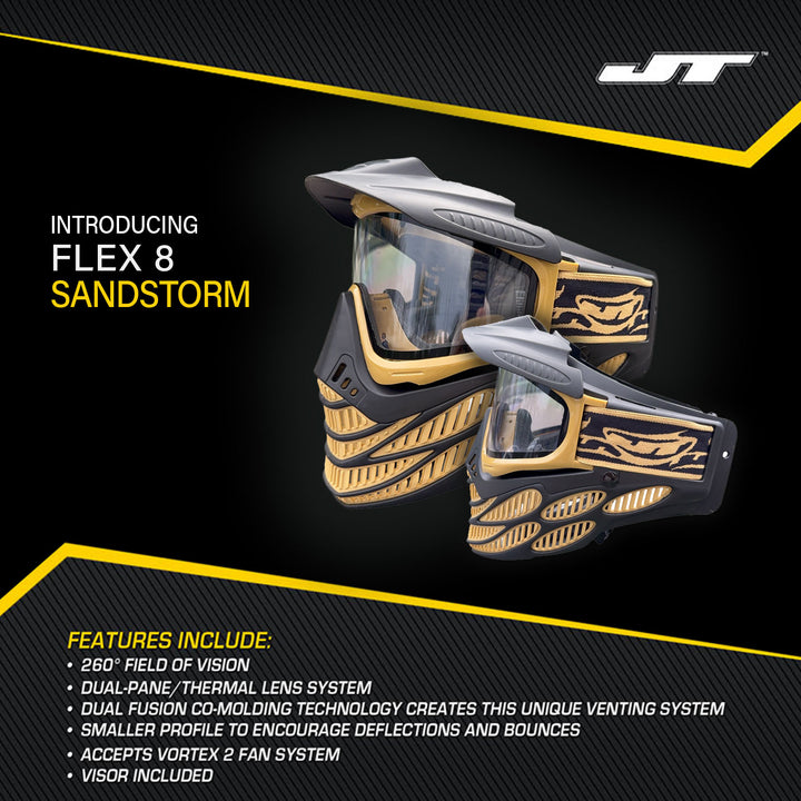JT Flex 8 Sandstorm Goggle (Limited )